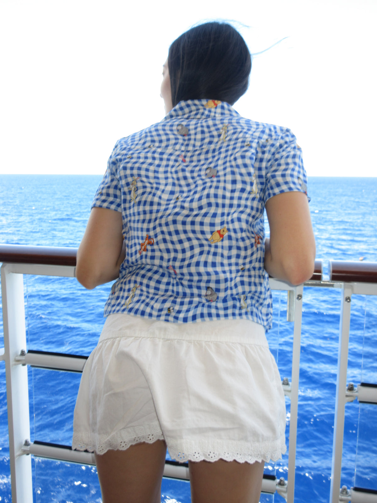 Winnie the Pooh + Friends Gimgham Button-up