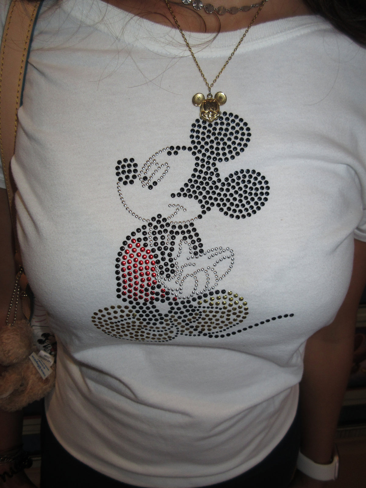 Bedazzled Mickey Tee