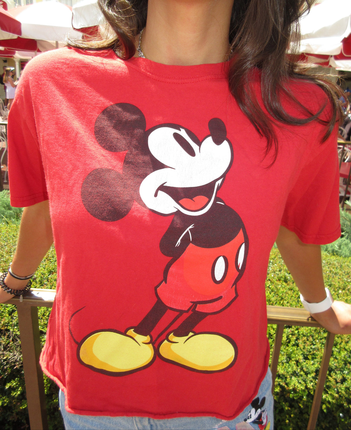 Mickey Cropped Tee