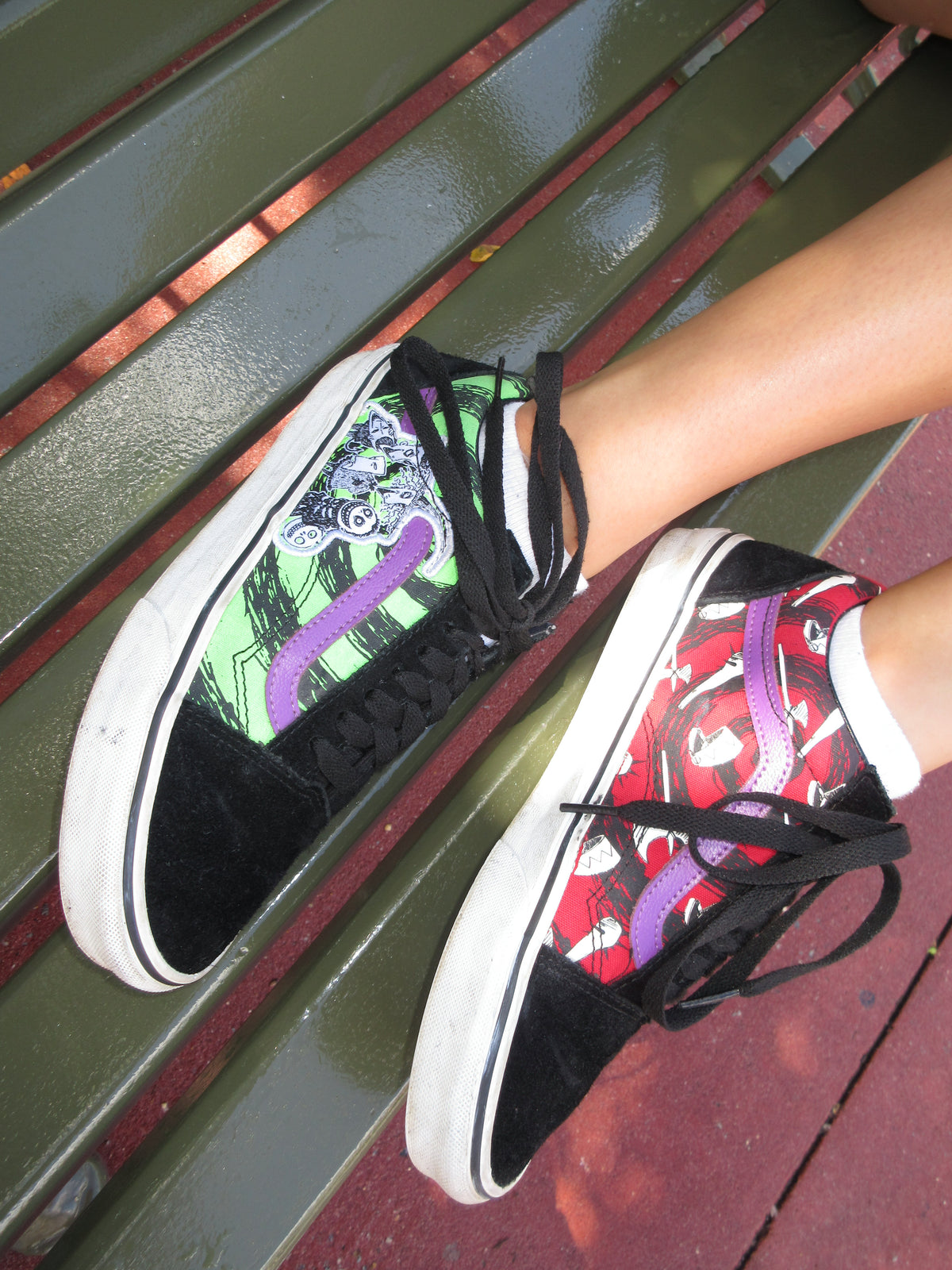 The Nightmare Before Christmas Lock, Shock, and Barrel Vans