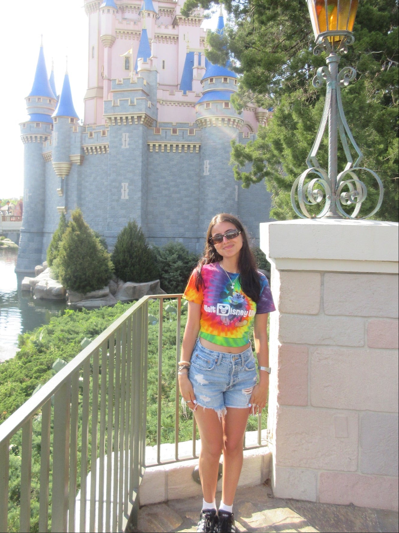 Walt Disney World Rainbow Tie-dye Tee