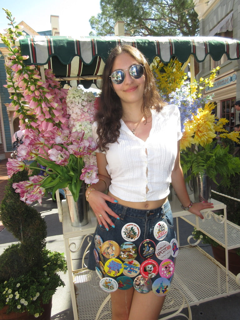 Custom Button Skirt