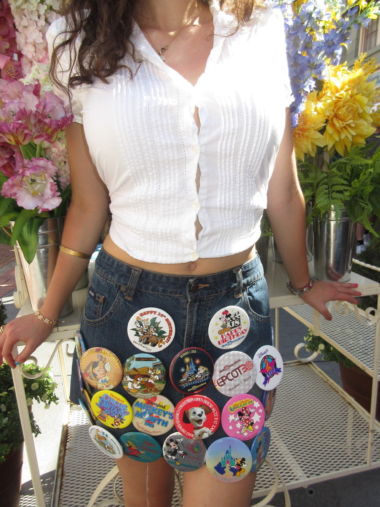 Custom Button Skirt