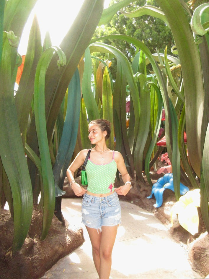 Tinkerbell Polkadot Cami