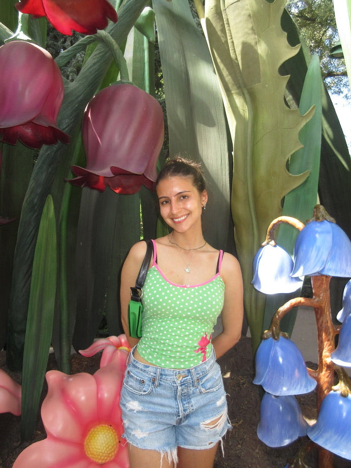 Tinkerbell Polkadot Cami