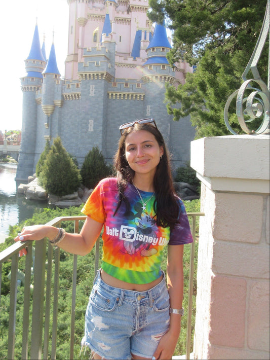 Walt Disney World Rainbow Tie-dye Tee