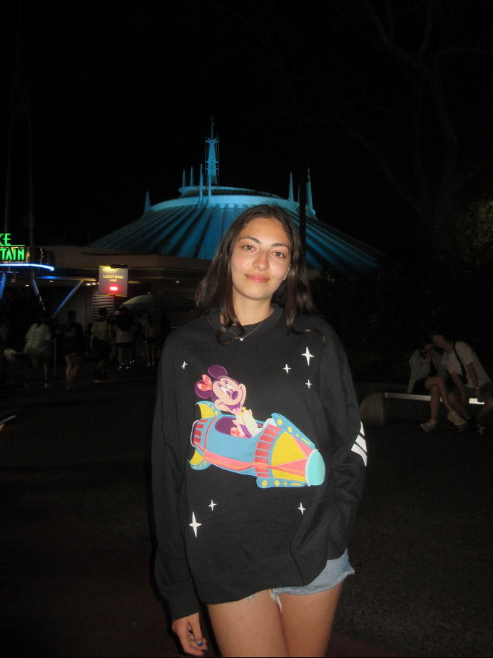 Minnie Space Crewneck
