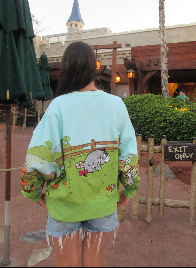 Winnie the Pooh Embroidered Crewneck