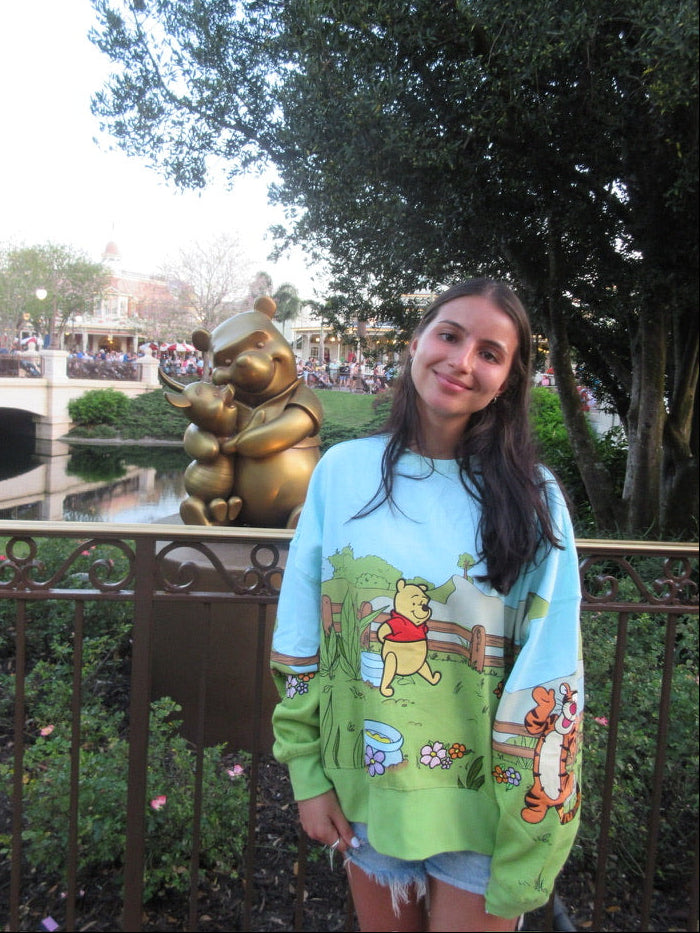 Winnie the Pooh Embroidered Crewneck