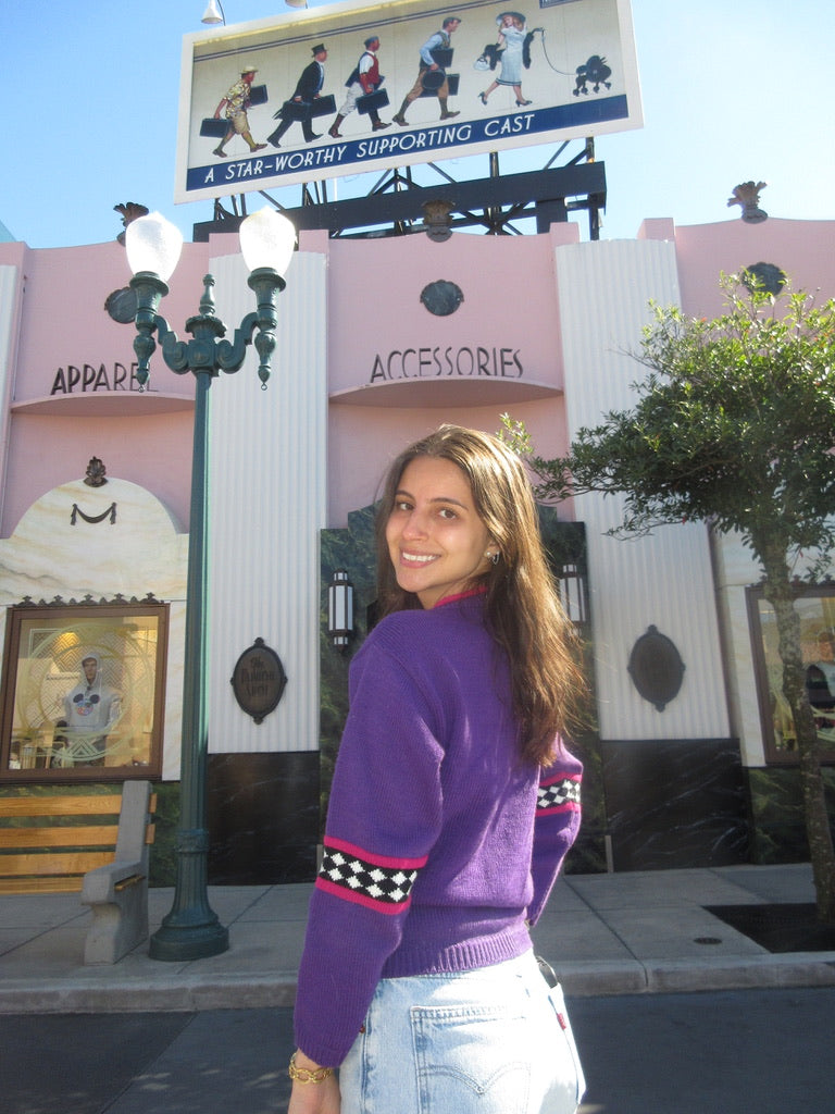 Vintage Mickey and Minnie Ice Cream Sweater