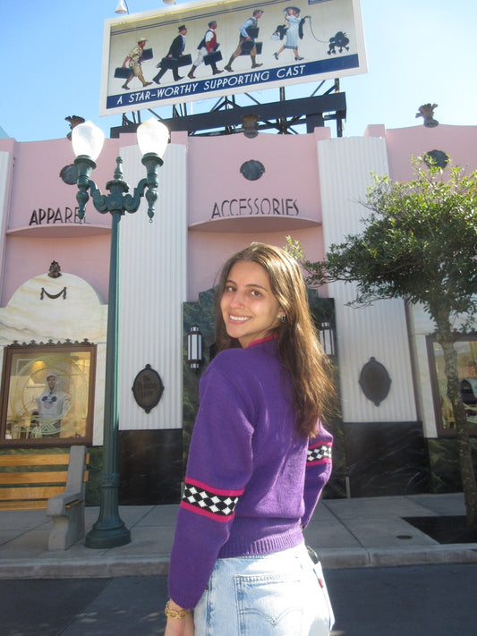 Vintage Mickey and Minnie Ice Cream Sweater