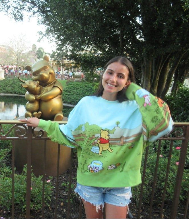 Winnie the Pooh Embroidered Crewneck