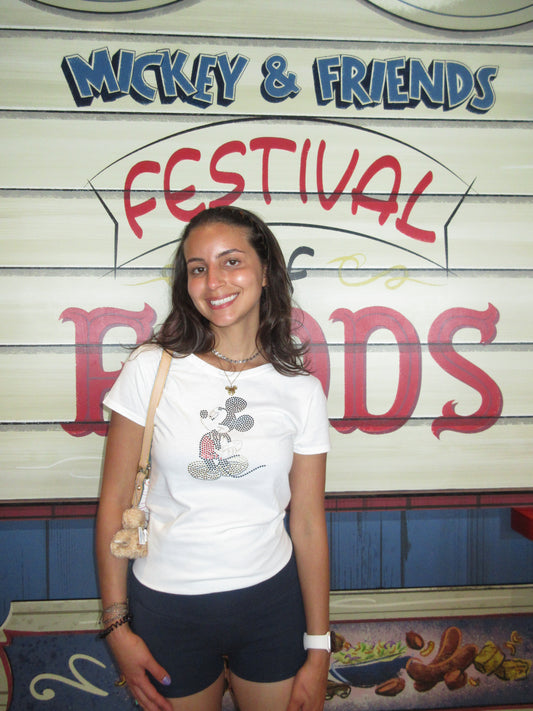 Bedazzled Mickey Tee