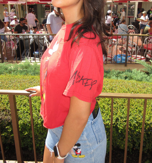 Mickey Cropped Tee