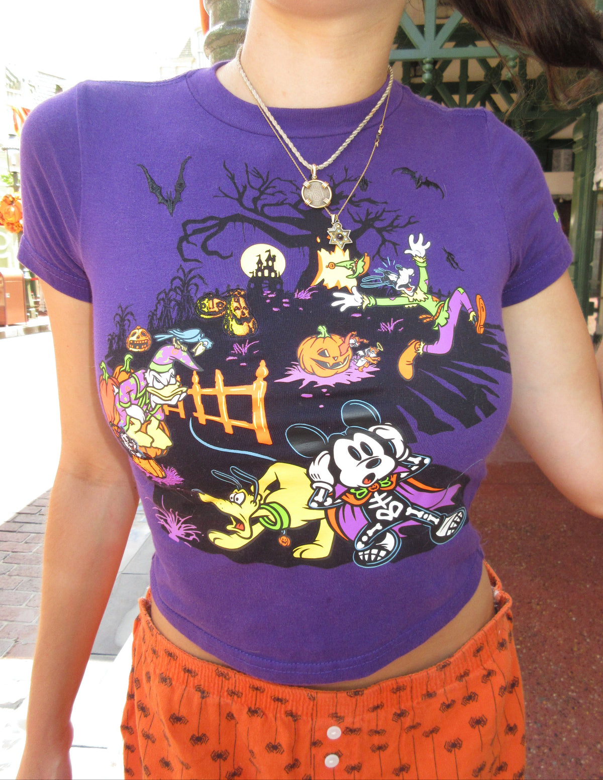 Mickey n Friends Halloween Baby Tee