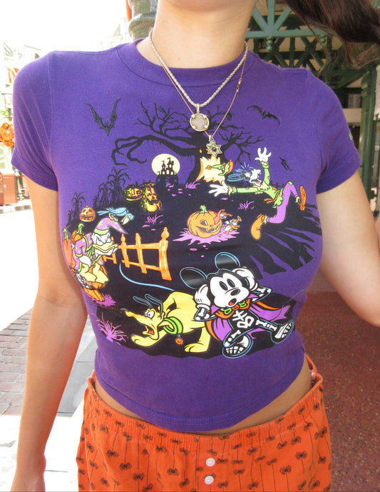 Mickey n Friends Halloween Baby Tee