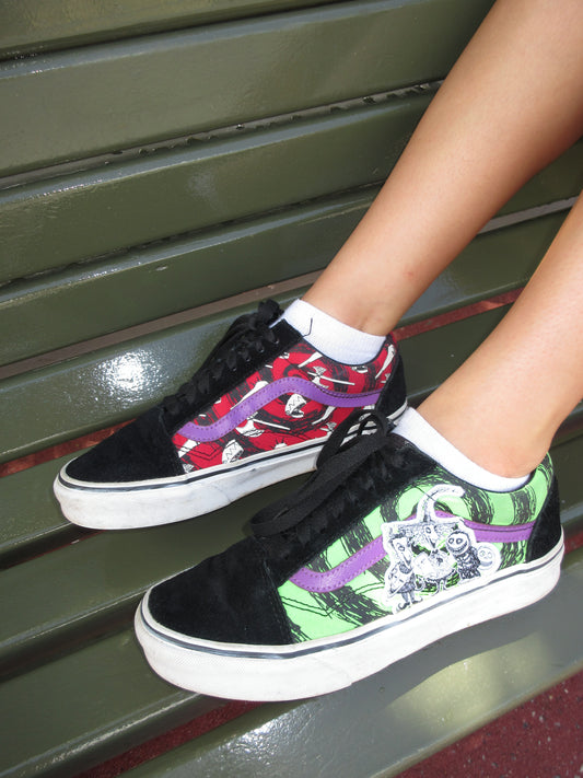 The Nightmare Before Christmas Lock, Shock, and Barrel Vans